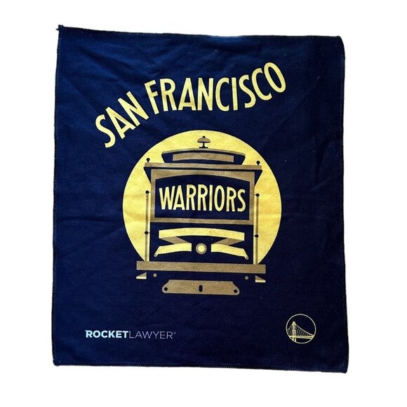 GSW Golden State Warriors Cable Car Rally Towel - Picture 1 of 5
